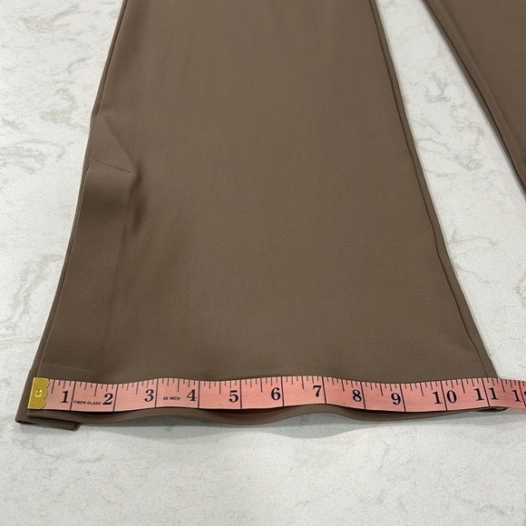 Athleta Venice Flare Pant Large Tall High Waisted Pull On Elastic Athletic Slits - Picture 13 of 16